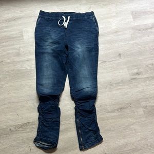 H&M men’s large Jean joggers